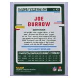 Joe Burrow 2023 Donruss Optic Silver Holo No. 42