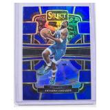 Anthony Edwards 2023-24 Panini Select Blue Prizm No. 37