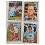 Lot of 20 Vintage 1967 Topps Baseball Cards