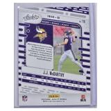 J.J. McCarthy Rookie 2024 Panini Absolute No. 110