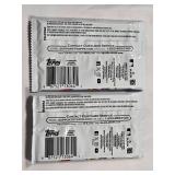 Lotof 2 Bowman 2024 Chrome Baseball Trading Card Packs