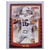 Bo Nix Rookie 2022 Bowman University  #2KB-7