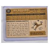 Al Kaline 1960 Topps Vintage Baseball Card #50
