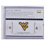 Kevin White Rookie Auto Patch 2015 Panini National Treasures No. 322