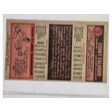 Lot of 6 Vintage 1969 NBA Basketball Cards