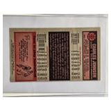 Lot of 6 Vintage 1969 NBA Basketball Cards