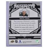 Brock Faber 2023-24 Prominent Prospects Insert No. PP-BF