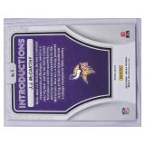 J.J. McCarthy Rookie Silver Mosaic Introductions No. 5