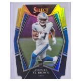 Amon-Ra St. Brown Rookie 2021 Die Cut Prizm No. 173