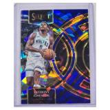 Anthony Edwards 2023-24 Panini Select Blue Cracked Ice No. 164