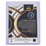 Anthony Edwards 2023-24 Panini Select Blue Cracked Ice No. 164