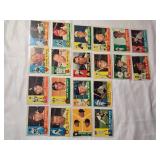 Lot of 20 Vintage Topps Baseball Cards from 1960