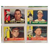 Lot of 20 Vintage Topps Baseball Cards from 1960