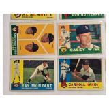 Lot of 20 Vintage Topps Baseball Cards from 1960