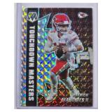 Patrick Mahomes 2021 Panini Mosaic Touchdown Masters No. TM-14