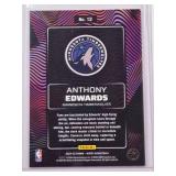 Anthony Edwards 2024-25 Panini NBA Hoops Foil Insert No. 12