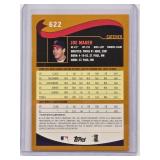 Joe Mauer 2002 Rookie Topps Draft Picks #622
