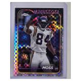 Randy Moss 2024 Topps Chrome Refractor No. 112