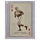 Lot of 7 - 1963 Vintage NFL  Football Playing Cards