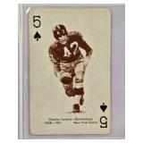 Lot of 7 - 1963 Vintage NFL  Football Playing Cards