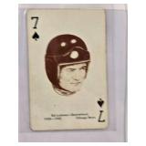 Lot of 7 - 1963 Vintage NFL  Football Playing Cards