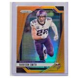 Harrison Smith 2024 Panini Prizm Orange Refractor No. 190, Numbered 163/249