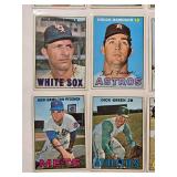Lot of 20 Vintage Topps Baseball Cards from 1967