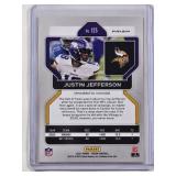 Justin Jefferson 2021 Panini Prizm Orange Disco No. 125