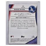 Shohei Ohtani 2024 Topps  Bowman Best Refractor No. 33