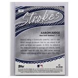 Aaron Judge 2024 Topps Chrome Strokes Refractor No. S-5