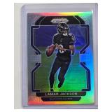 Lamar Jackson 2021 Panini Prizm Silver Holo No. 282