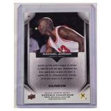 Michael Jordan 2024 Upper Deck Goodwin Champions Rainbow Refractor
