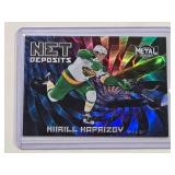 Kirill Kaprizov Rookie 2020-21 Skybox Metal Universe Net Deposits No. ND-1