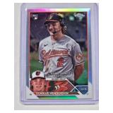 Gunnar Henderson 2023 Rookie Debut Refractor No. USC208