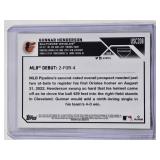 Gunnar Henderson 2023 Rookie Debut Refractor No. USC208