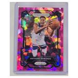 Anthony Edwards 2023-24 Panini Prizm Pink Cracked Ice No. 108