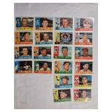 Lot of 20 Vintage Topps Baseball Cards from 1960