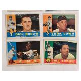 Lot of 20 Vintage Topps Baseball Cards from 1960