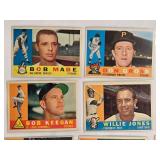 Lot of 20 Vintage Topps Baseball Cards from 1960
