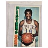 Lot of 7 Vintage Basketball Trading Cards from 1969