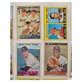 Lot of 20 Vintage Topps Baseball Cards from 1967