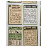 Lot of 20 Vintage Topps Baseball Cards from 1967