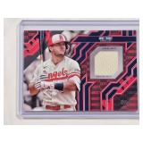 Mike Trout 2025 Topps City Connect Relic Card No. CC-MT