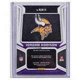 Jordan Addison Rookie Relic New Generation Jersey Patch No. NGJM-33, Numbered 94/349