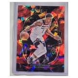 Anthony Edwards 2022-23 Panini Select Concourse Red Cracked Ice No. 46