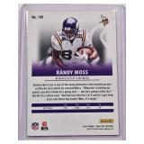 Randy Moss 2024 Panini Prestige Blue SP No. 198, Numbered 546/599