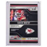 Xavier Worthy Rookie 2024 Panini Prizm Premier Jerseys Relic No. PJ-XWY