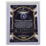 Anthony Edwards 2020-21 Panini Select Rookie Card No. 61
