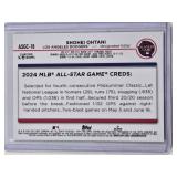 Shohei Ohtani 2024 MLB All-Star Game Chrome Refractor No. ASGC-18