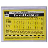 David Festa 2025 Rookie Topps Chrome Mojo No. T90C-90